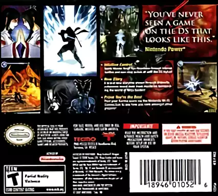 Image n° 2 - boxback : Ninja Gaiden Dragon Sword